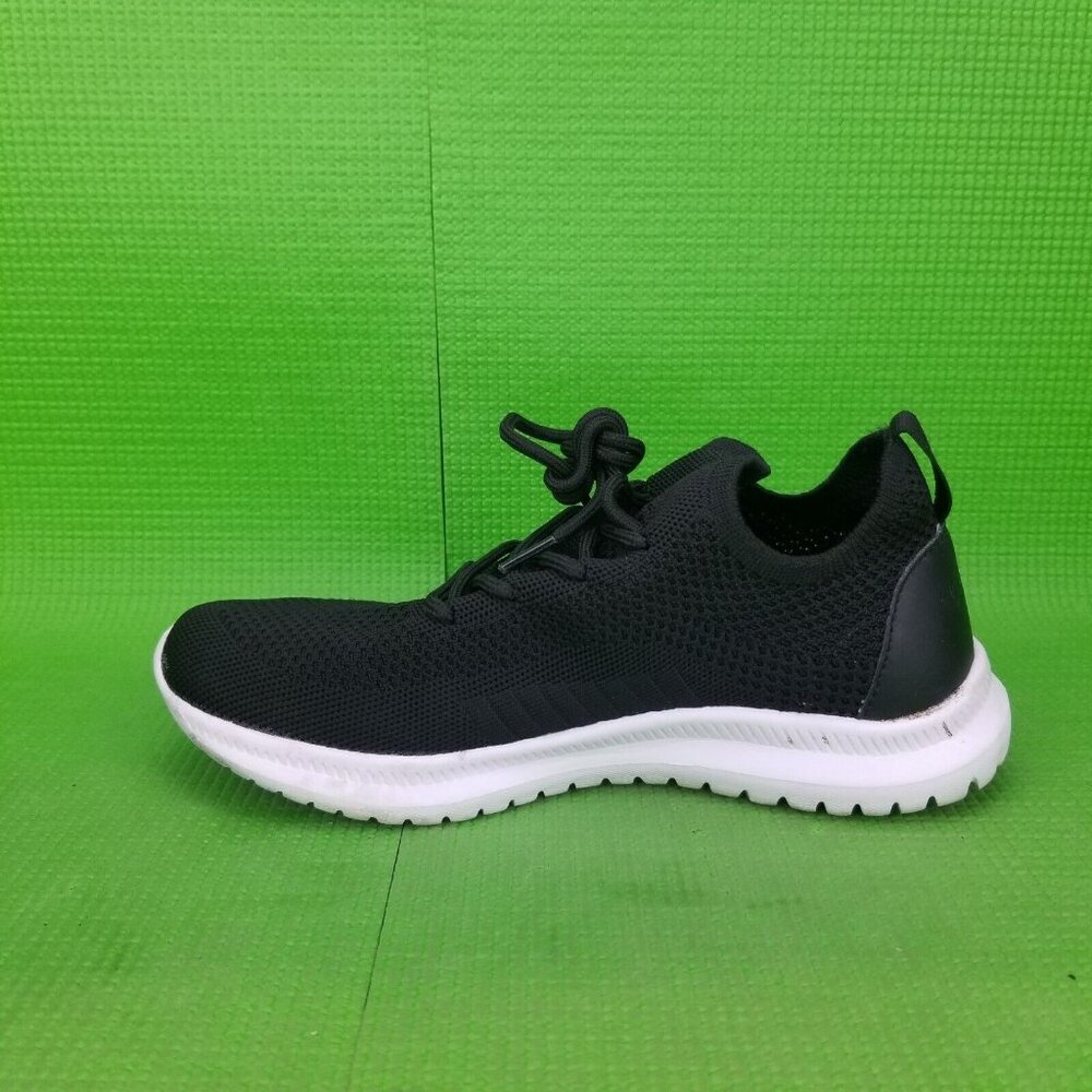 ✅ Womens 6 Charly Resolve Knit Running Shoes Athletic Sneakers Black Mesh - Picture 10 of 11